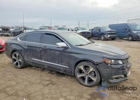 2018 Chevrolet Impala Premier из США, поврежденный, VIN 2G1125S35J9100985